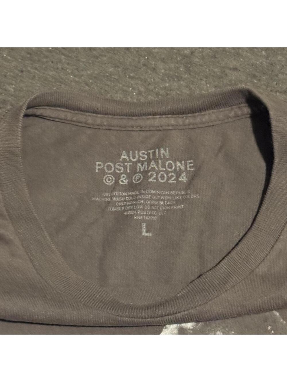 Men's Grey and Brown Tshirt - Picture 3 of 3